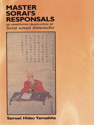 cover image of Master Sorai's Responsals